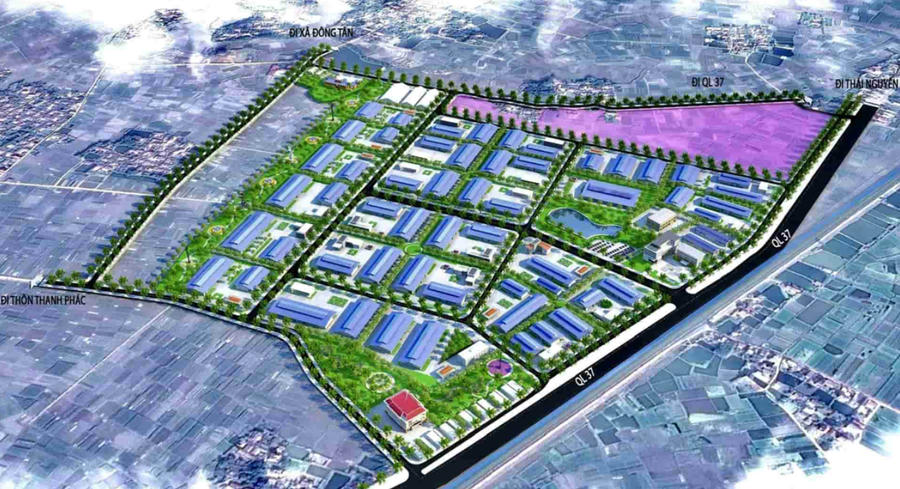 Cụm công nghiệp Thanh Vân - Hoàng An Bắc Ninh