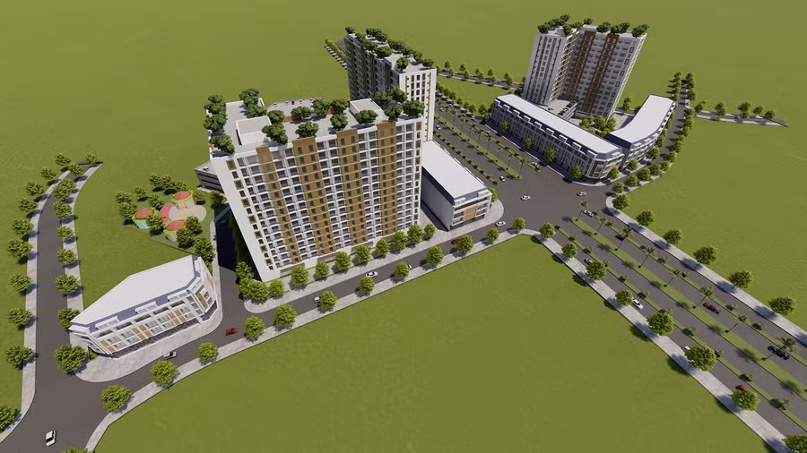 Một dự án nhà ở xã hội tại Lai Châu chậm tiến độ