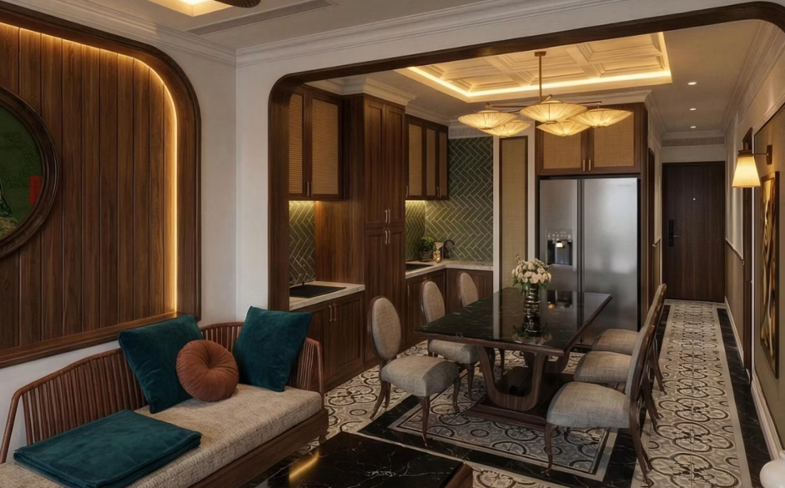 Căn hộ 2PN tối giản Hà Nội: Biến 1 phòng ngủ lấy góc làm việc ngập ánh sáng- Ảnh 2. Căn hộ 2PN tối giản Hà Nội: Biến 1 phòng ngủ lấy góc làm việc ngập ánh sáng- Ảnh 2.