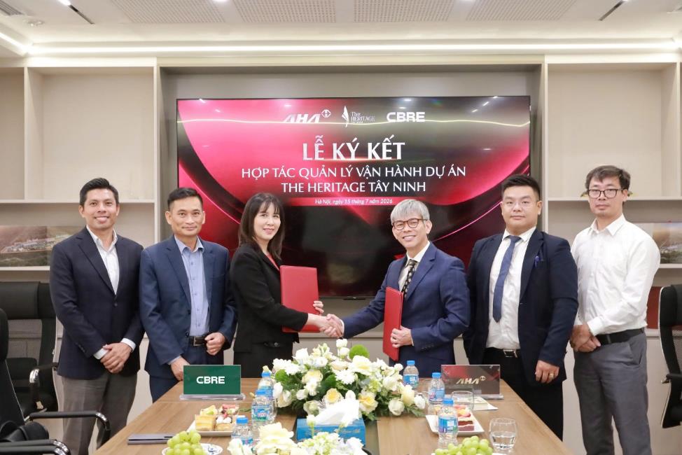 AHA Việt Nam hợp tác CBRE hoàn thiện chuẩn vận hành đô thị tại Tây Ninh