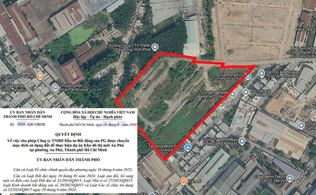 TP.HCM “mở đường” cho khu đô thị hơn 3ha tại Bình Dương cũ