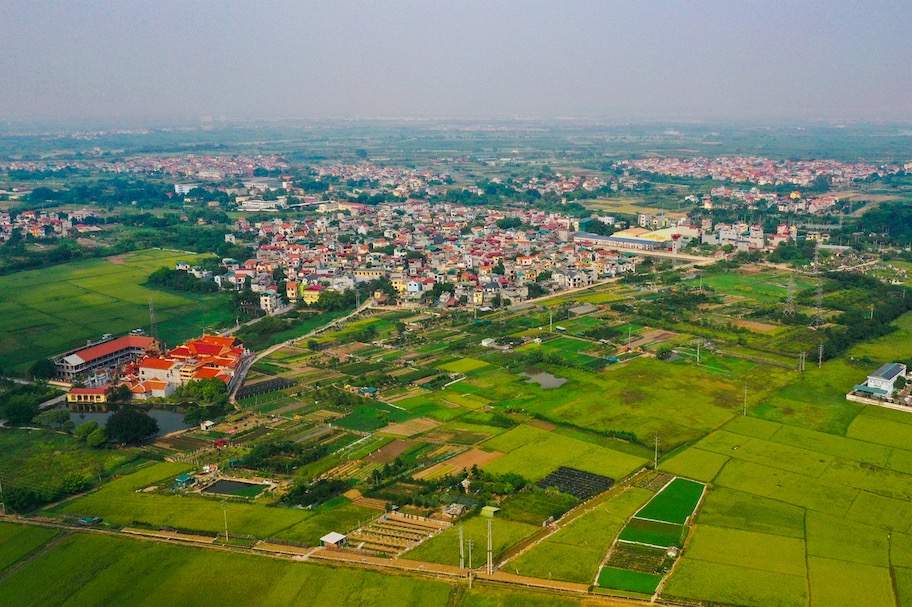 Một xã gần 2.000 ha tại Hưng Yên được quy hoạch thành mô hình nông thôn hiện đại, sinh thái
