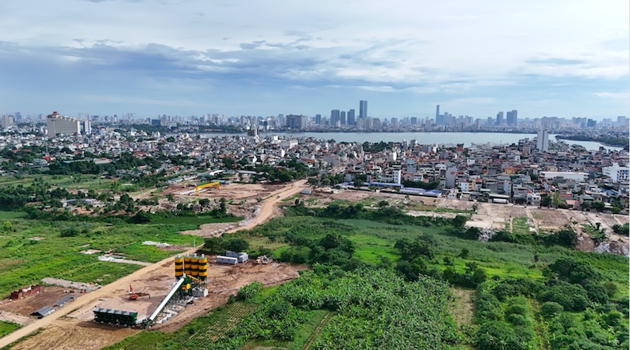 Hà Nội thúc tiến độ loạt dự án lớn quanh sông Hồng