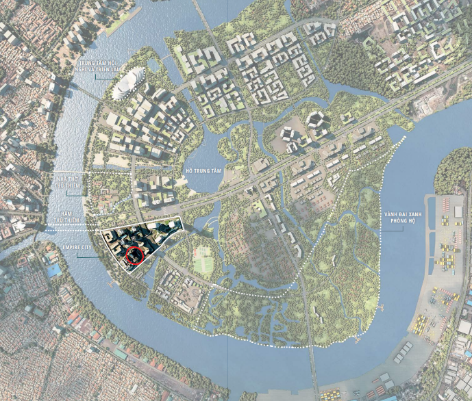 Phân khu Narra Residences - khu phức hợp Empire City