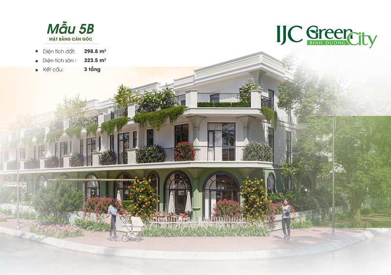 IJC Green City: Dự án nhà phố - shophouse tại TP.HCM