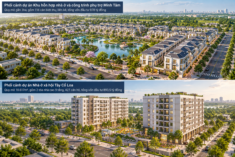 Khởi công khu hỗn hợp nhà ở hơn 1.000 tỷ đồng tại Hà Nội