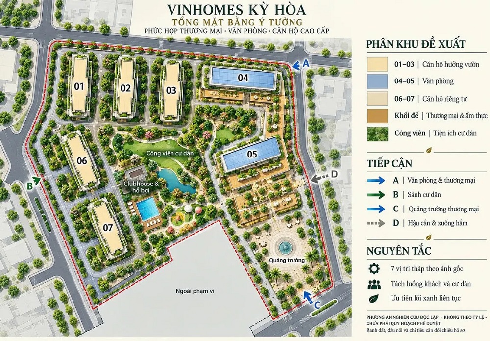 Vinhomes Kỳ Hòa: Khu phức hợp đa chức năng tại TP.HCM
