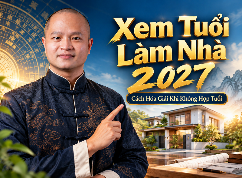 Xem tuổi làm nhà 2027: Cách hóa giải khi không hợp tuổi