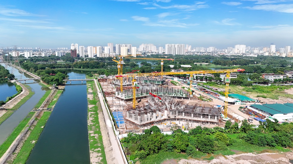 Cận cảnh công trường Gamuda Central Park sau hơn 5 tháng khởi công Cận cảnh công trường Gamuda Central Park sau hơn 5 tháng khởi công