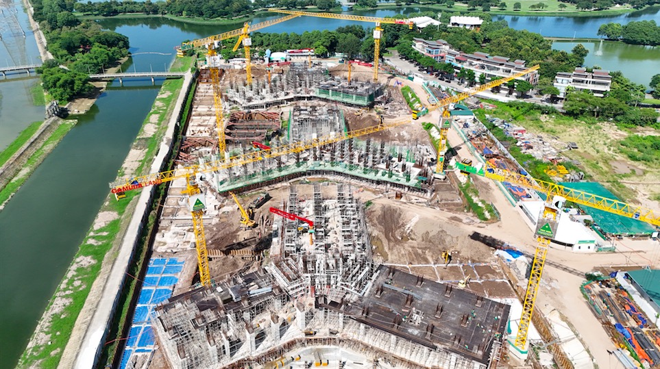 Cận cảnh công trường Gamuda Central Park sau hơn 5 tháng khởi công Cận cảnh công trường Gamuda Central Park sau hơn 5 tháng khởi công