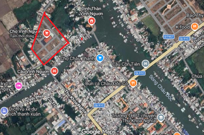 TIN VUI CHO KHU DÂN CƯ CHỢ Ở CHÂU ĐỐC, AN GIANG