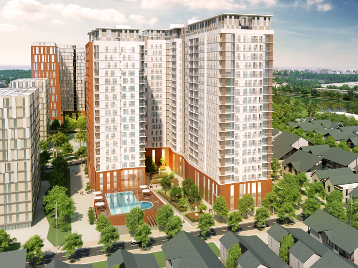 Khu căn hộ Louis Tower