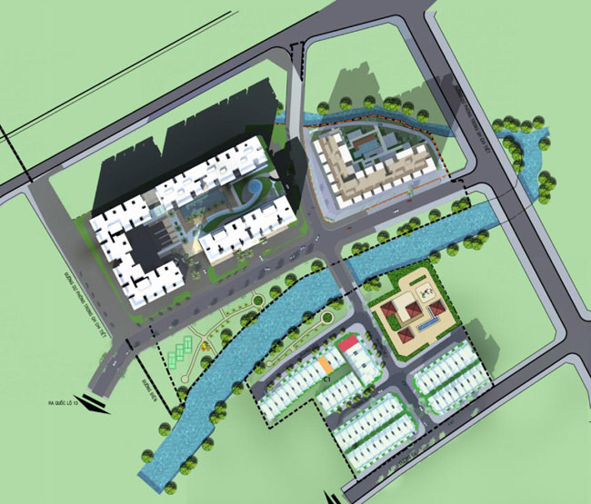 Khu dân cư  Hiệp Bình Phước – Tam Bình