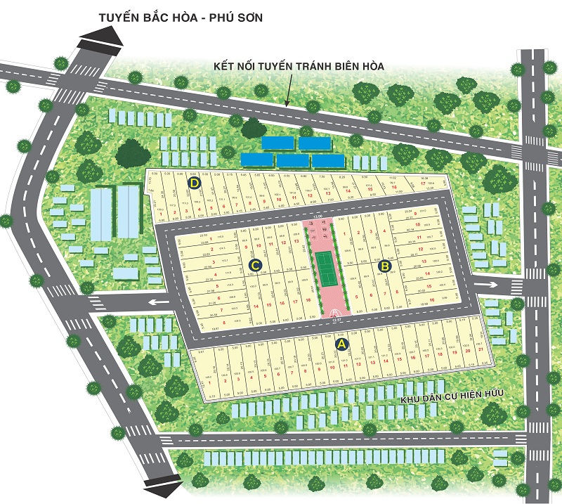 Dự án đất nền Sunrise Residences Đồng Nai