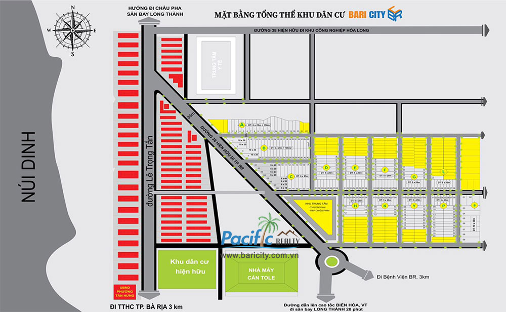 Đất nền Bari City Vũng Tàu