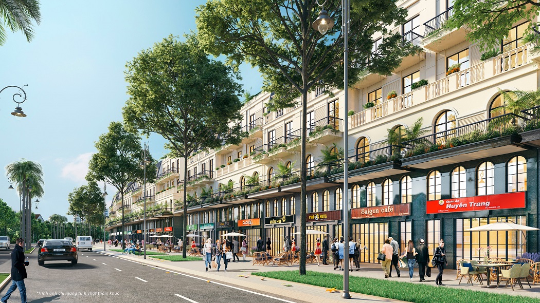 Nhà phố thương mại La Rina Hà Tiên