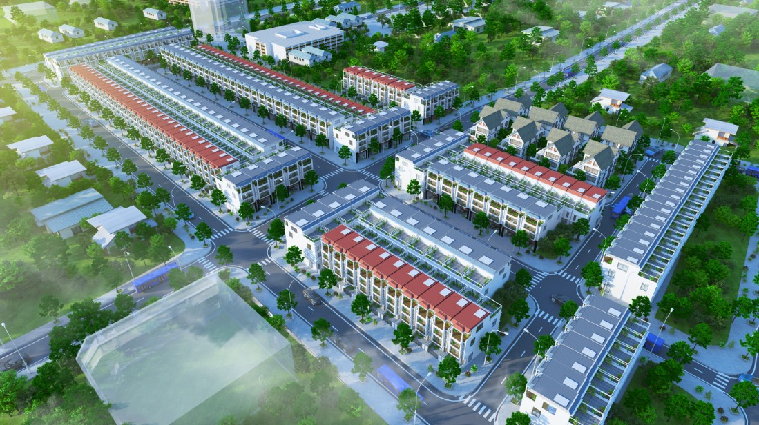 Khu phố mới Fairy Town Vĩnh Yên Centre Point