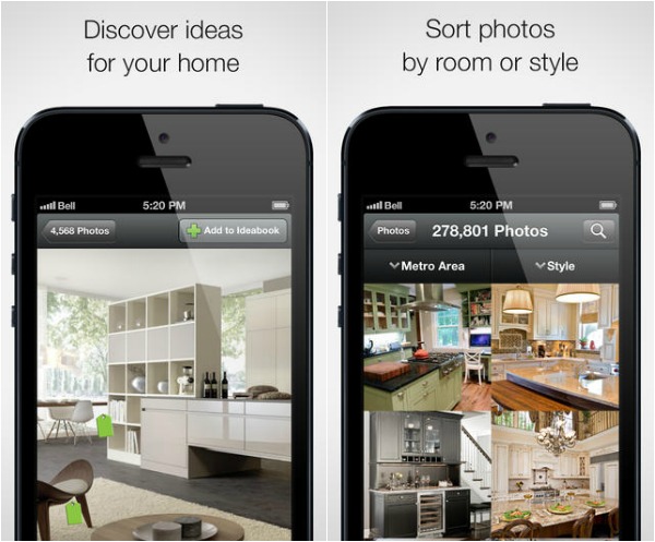 10 ứng dụng điện thoại giúp bạn thiết kế ngôi nhà mơ ước - CafeLand.Vn