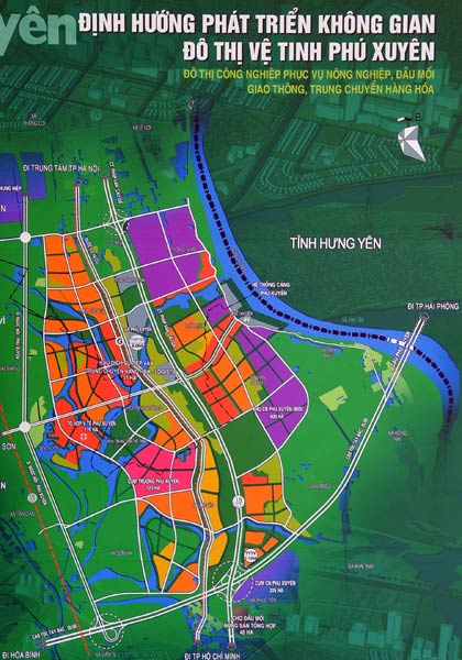 Bản đồ quy hoạch đô thị vệ tinh Phú Xuyên đã được cập nhật đến năm 2024, khẳng định rằng đây là một trong những nơi phát triển mạnh mẽ và có tiềm năng nhất ở Việt Nam. Cùng tham gia những chương trình hấp dẫn và sáng tạo tại những đô thị vệ tinh tại đây.
