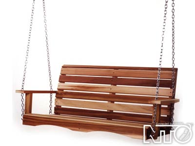 Xích đu - Điểm xuyến cho khu vườn xinh nhà bạn