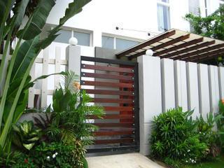 Các kiểu hàng rào cho nhà ống Các kiểu hàng rào cho nhà ống