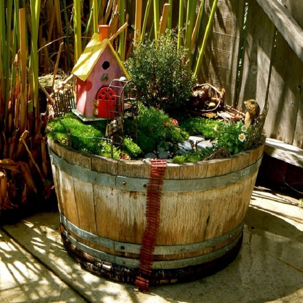 Nét chấm phá cổ tích trong vườn nhà Nét chấm phá cổ tích trong vườn nhà